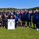 Verabschiedung am letzten Spieltag