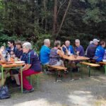Feiern kann die Nordic Walking-Abteilung