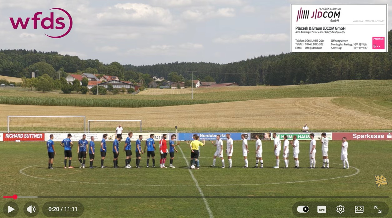 Mehr über den Artikel erfahren Videoaufzeichnung (Kreisklasse West, 1. Spieltag): TSV Pressath – SVSW Kemnath 1-4